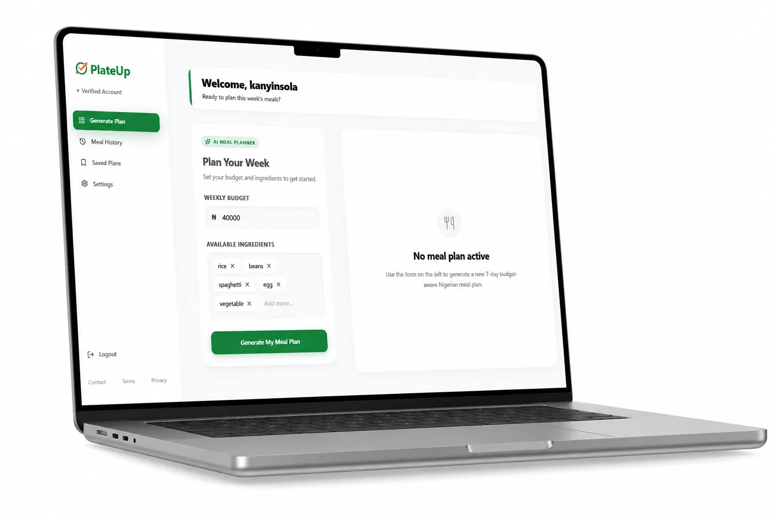 AI Plan Generation